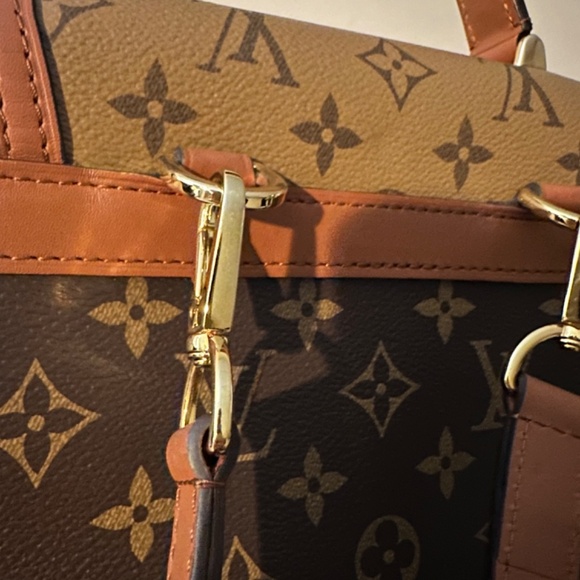 LOUIS VUITTON Monogram Reverse Dauphine Backpack Brown M45142 - Picture 7 of 7